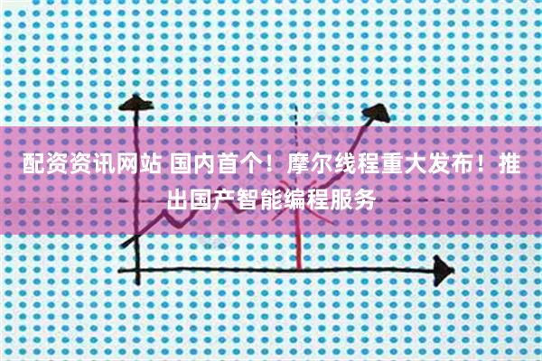 配资资讯网站 国内首个！摩尔线程重大发布！推出国产智能编程服务